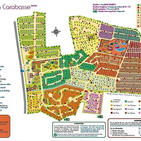 Mobilhome Vias Plage Dans Camping Экстерьер фото